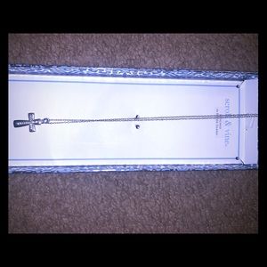 Silver Cross Necklace